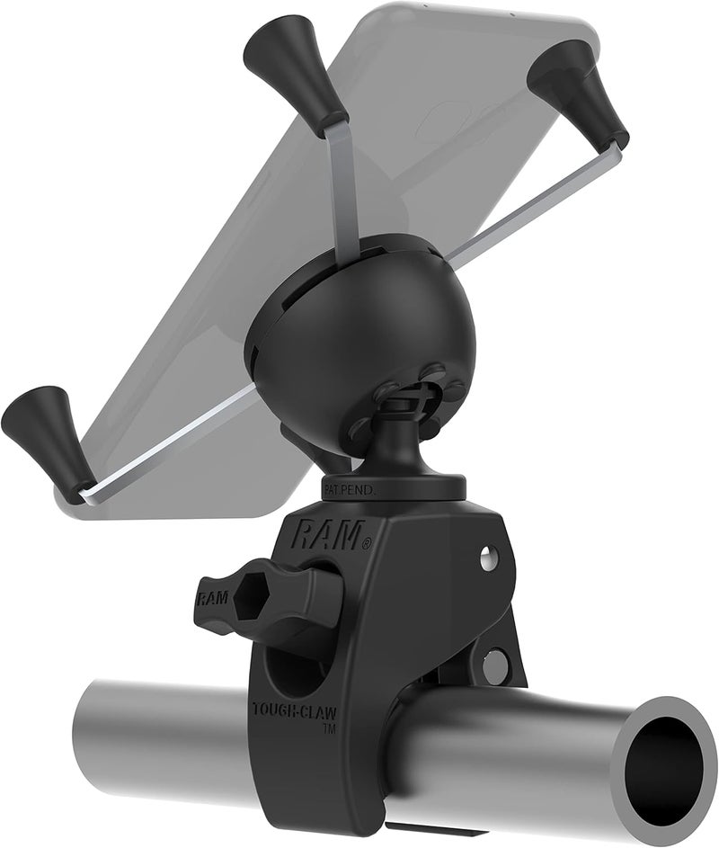 RAM Mounts X-Grip Large Phone Mount with RAM Snap-Link Tough-Claw RAM-HOL-UN10-400U for Motorcycle, ATV/UTV, Bike - Image 3